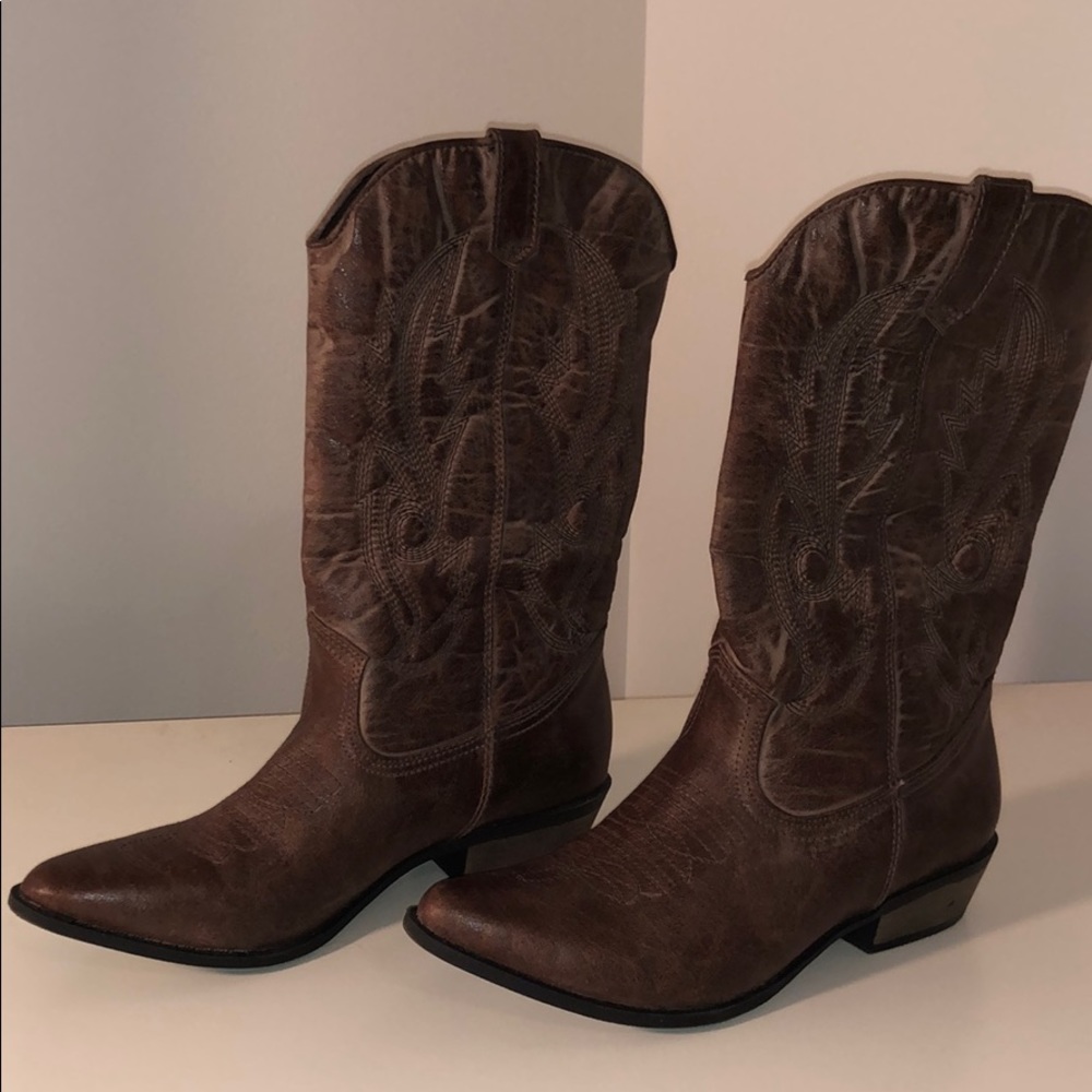 Coconuts by Matisse Gaucho Brown Boots Size 9.5